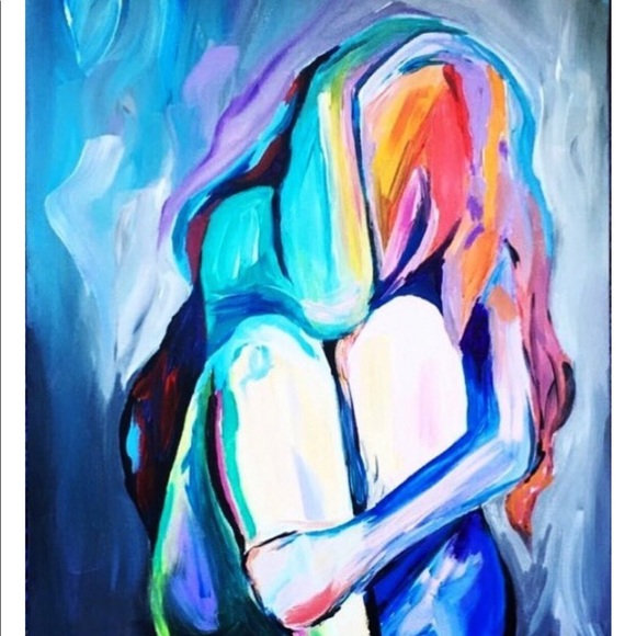 Original acrylic painting